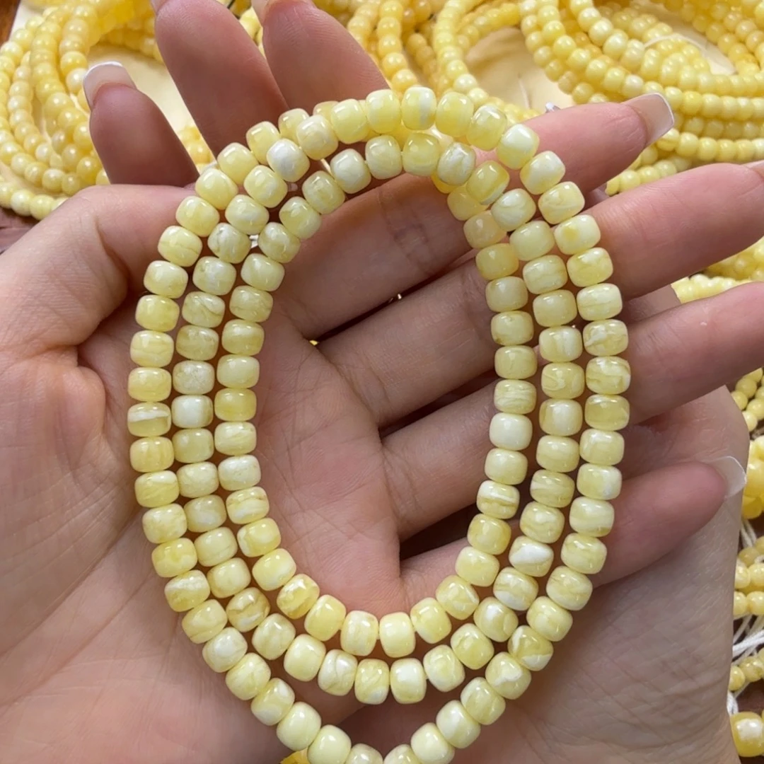 琥珀未镶嵌颈饰蜜蜡卡6