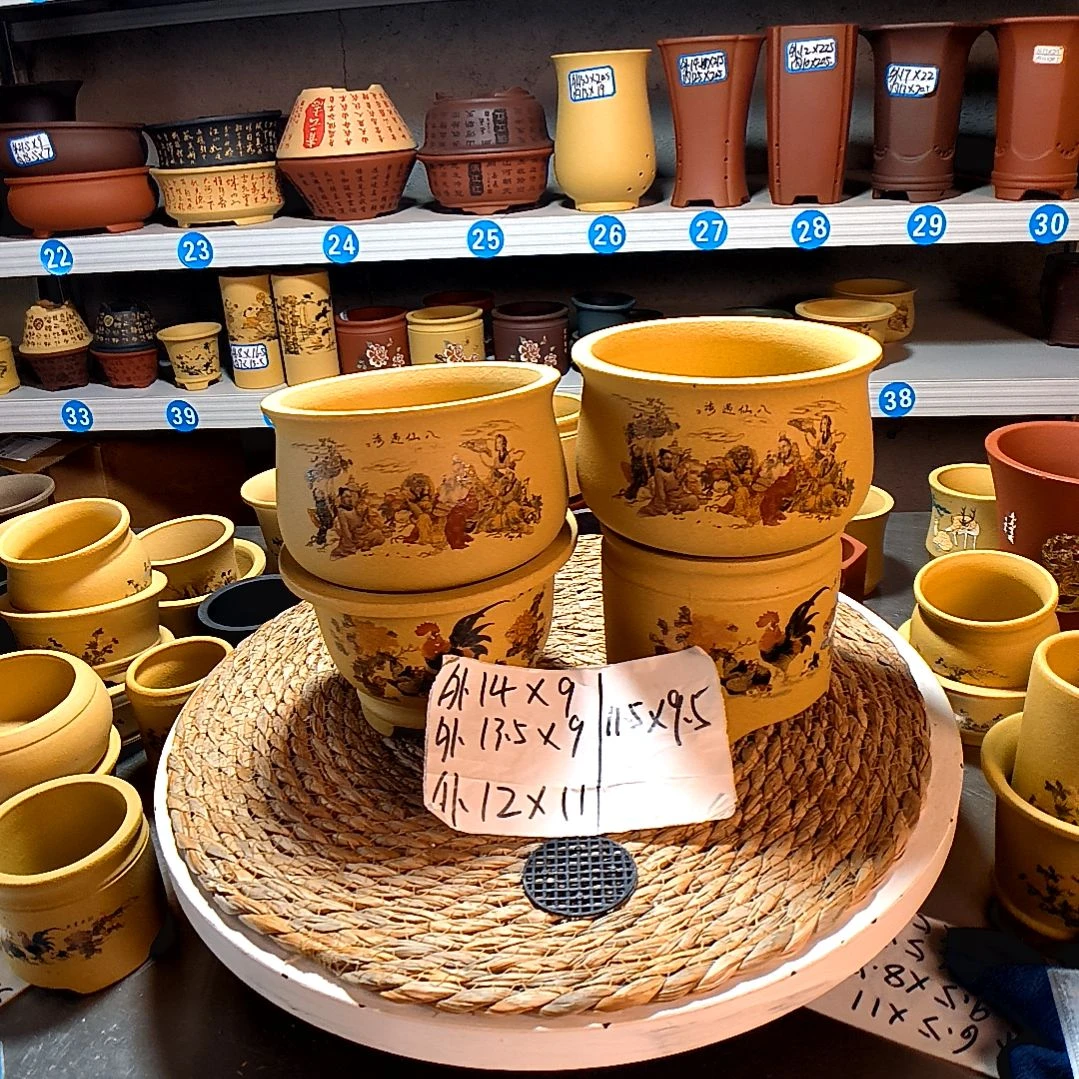 宜兴紫砂紫砂花盆花盆