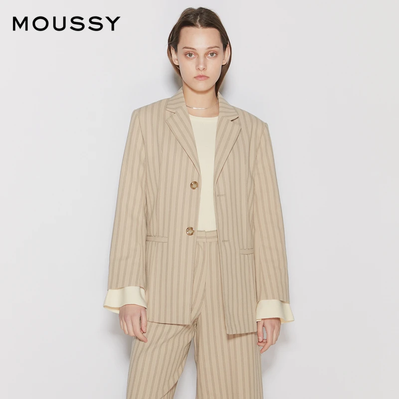 MOUSSY 气质廓形西装C10GAW30-2090