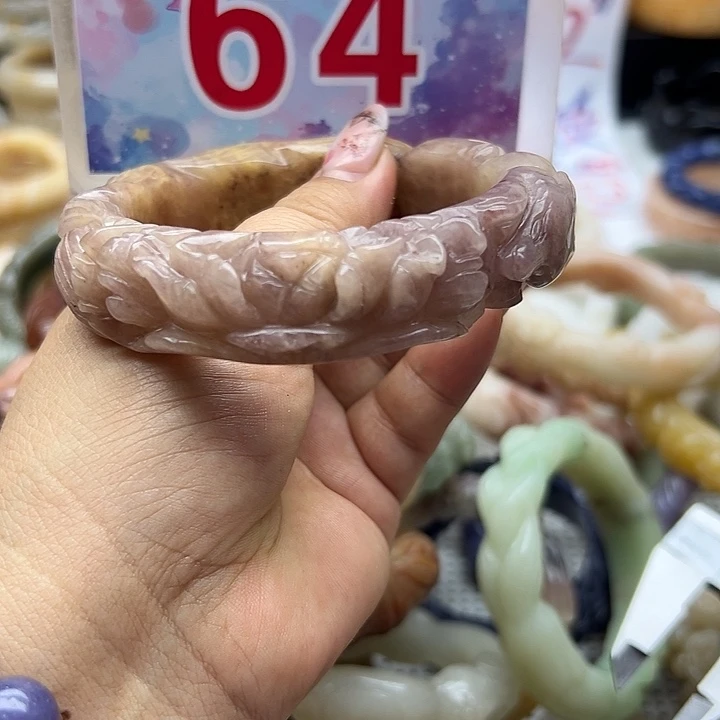 未镶嵌手镯石英岩玉