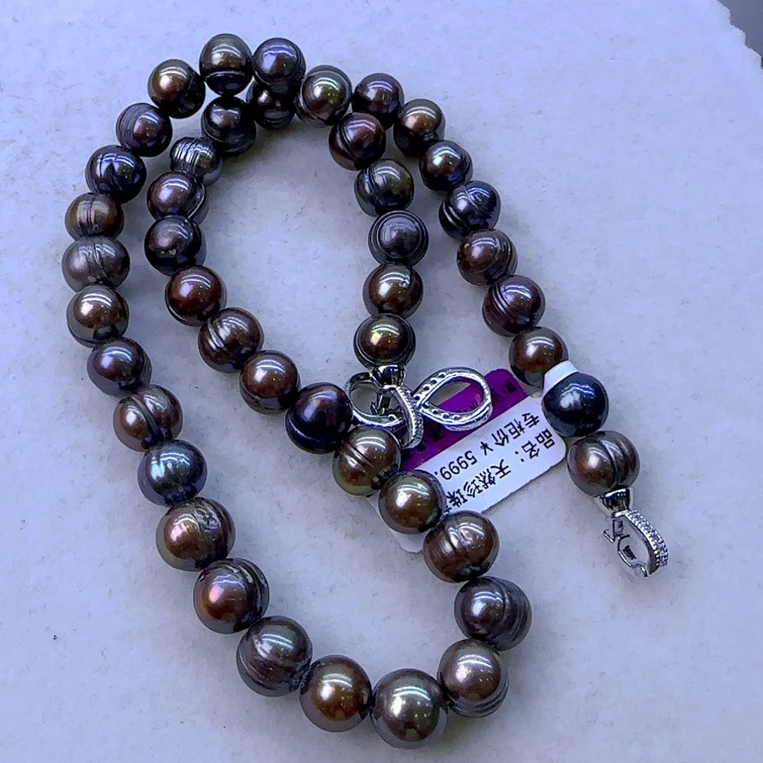 未镶嵌项链定制998淡水珍珠