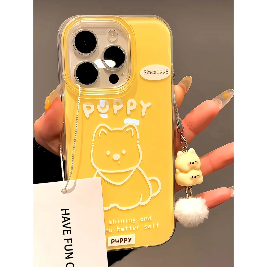 雅天立ins卡通软萌西高地适用iPhone16手机壳13华为vivo小米oppo