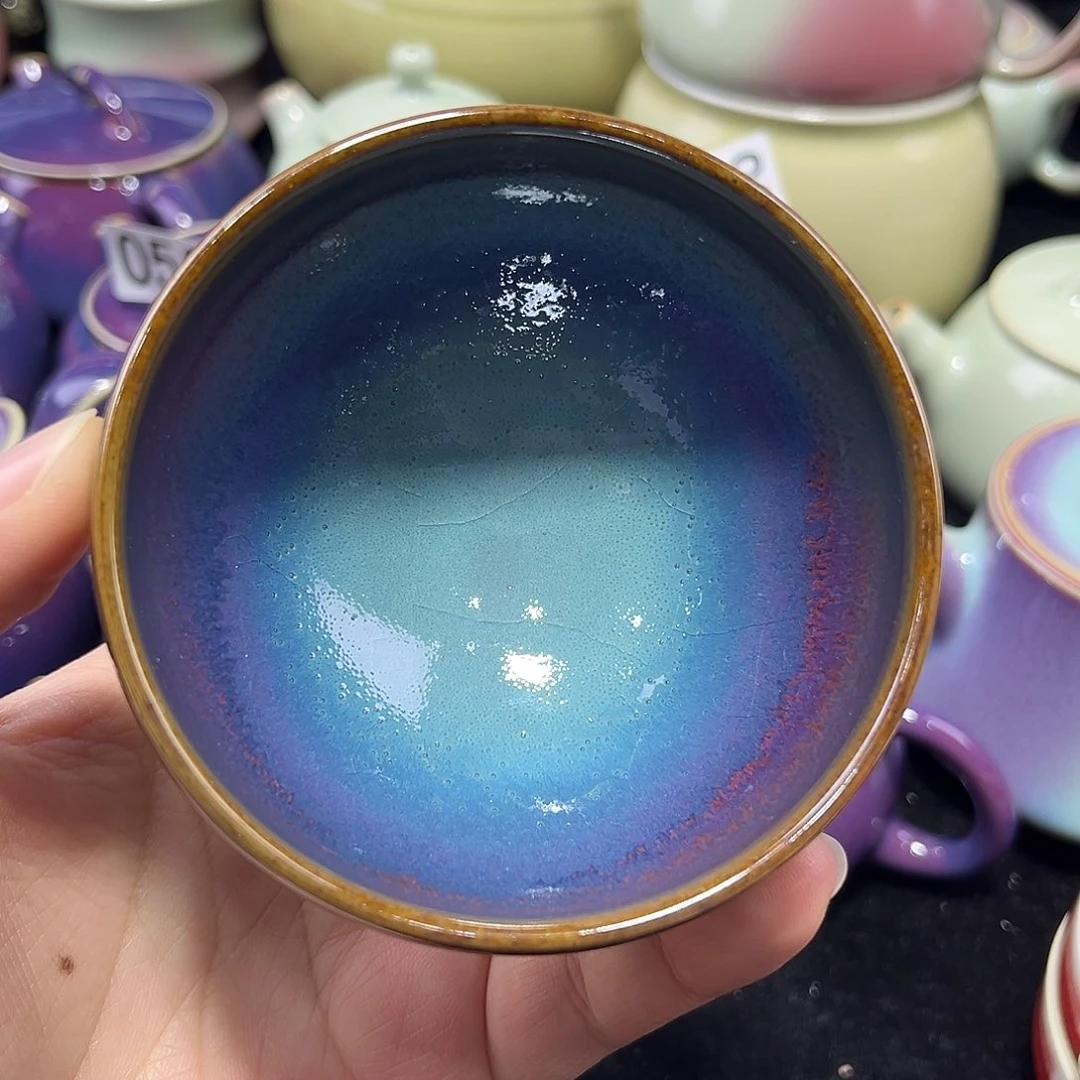 摆件陶钧窑茶器钧窑茶器