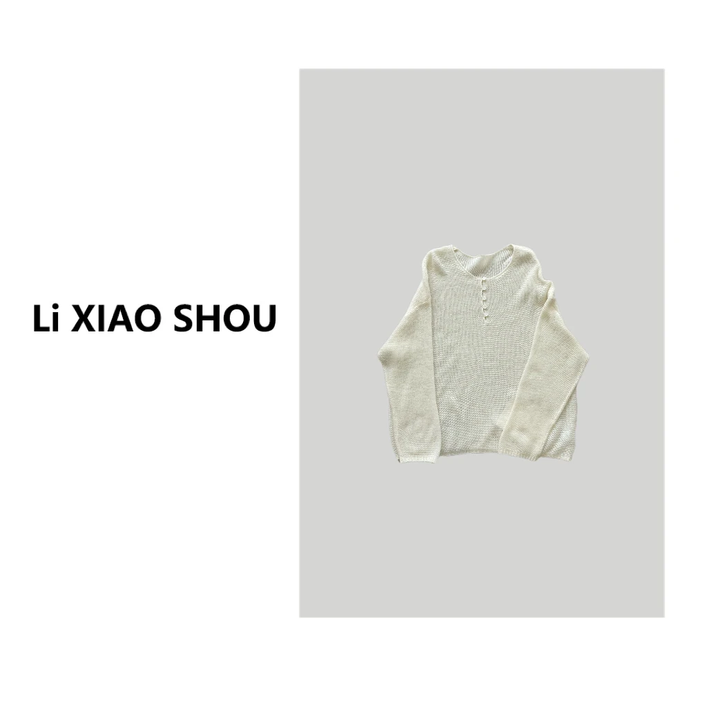【李小瘦大码女装】秋冬穿搭舒适宽松休闲针织羊毛衫5974D