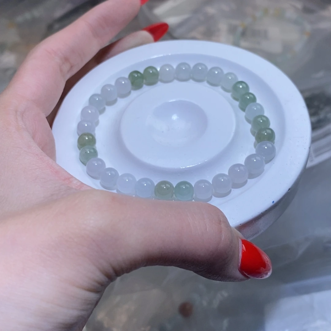 未镶嵌手串翡翠天然缅甸翡翠a货