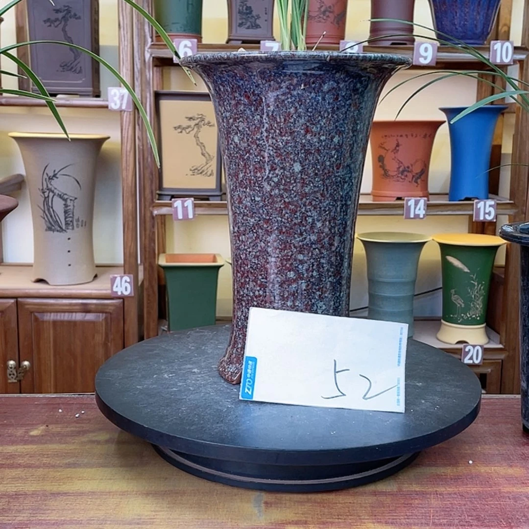 【闪购商品】紫砂花盆过**烟兰花555556633255854558