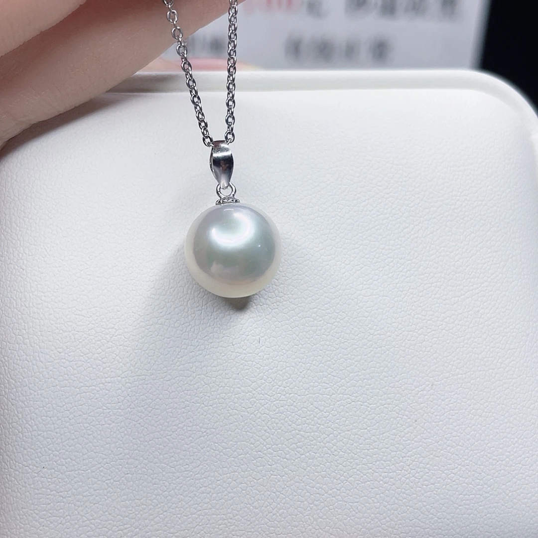合金淡水珍珠吊坠(赠链)