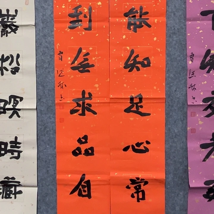书法曹述林书法作品软片