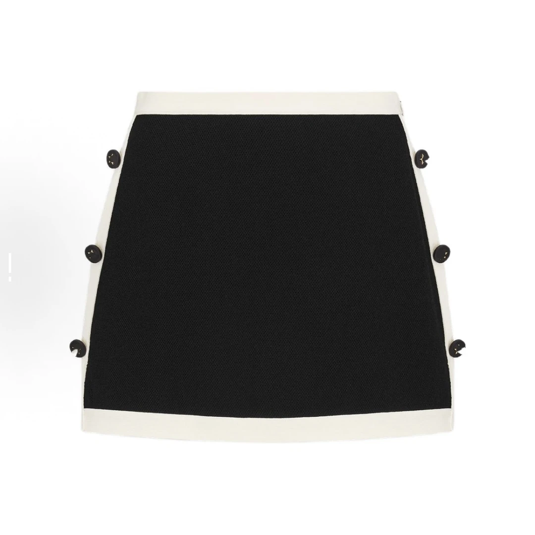 D049~神雕侠侣~黑色短裙