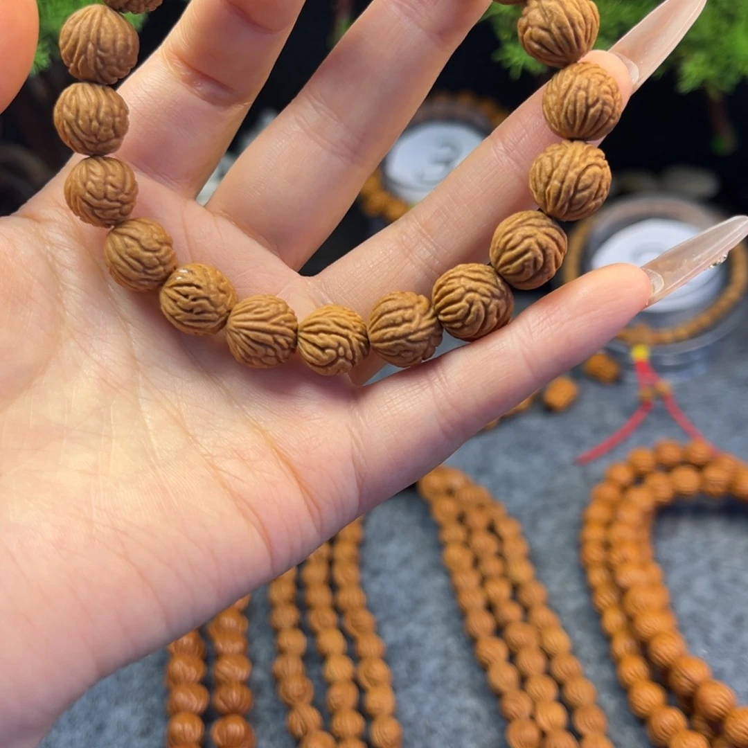 文玩核桃吊坠桃核单圈