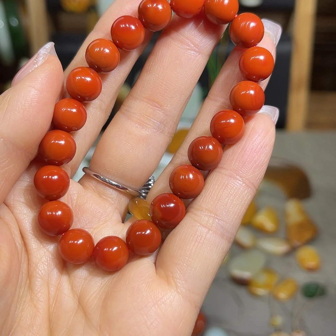 和田玉未镶嵌颈饰匪*子