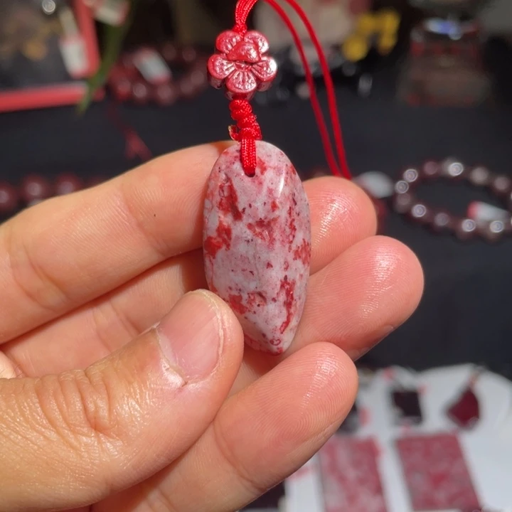 天然辰砂朱砂手机链