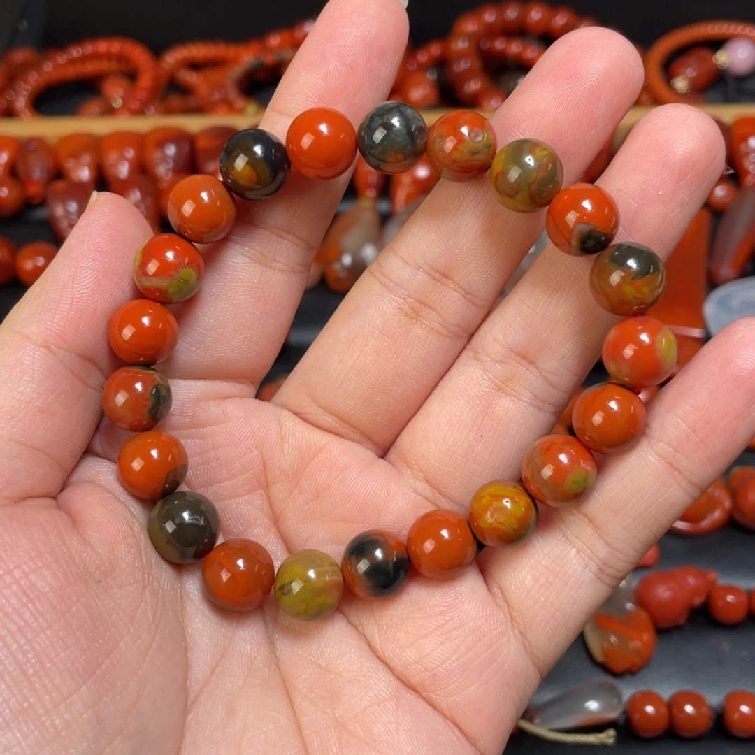 南红玛瑙未镶嵌颈饰37