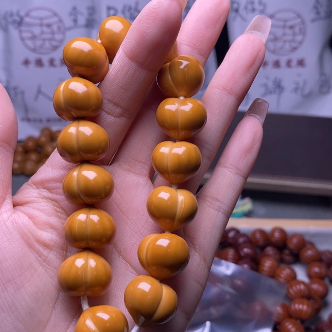 猴头核桃手串光面大屁桃