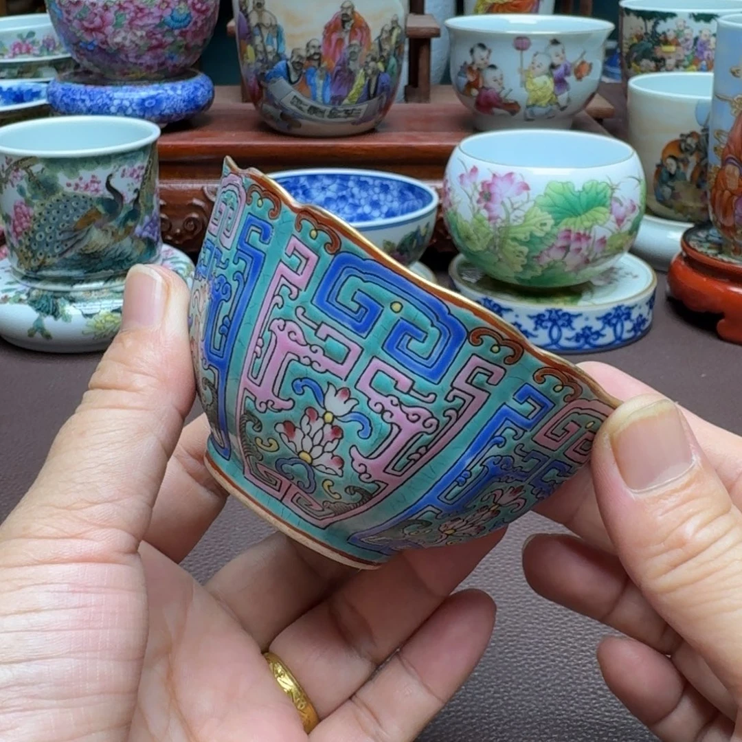 景德镇手工手绘展示