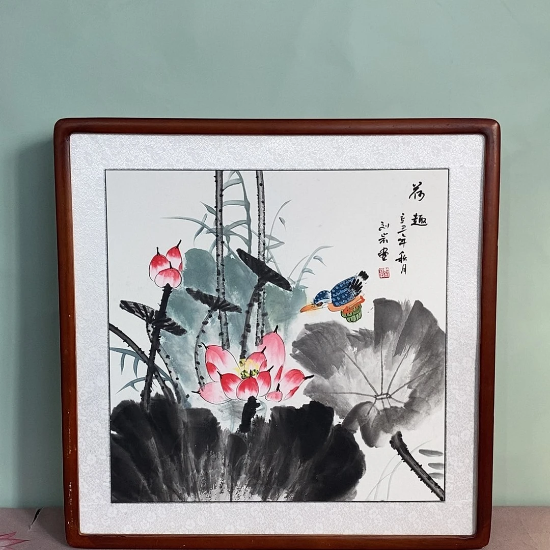 国画带框尺寸62✖️62厘米