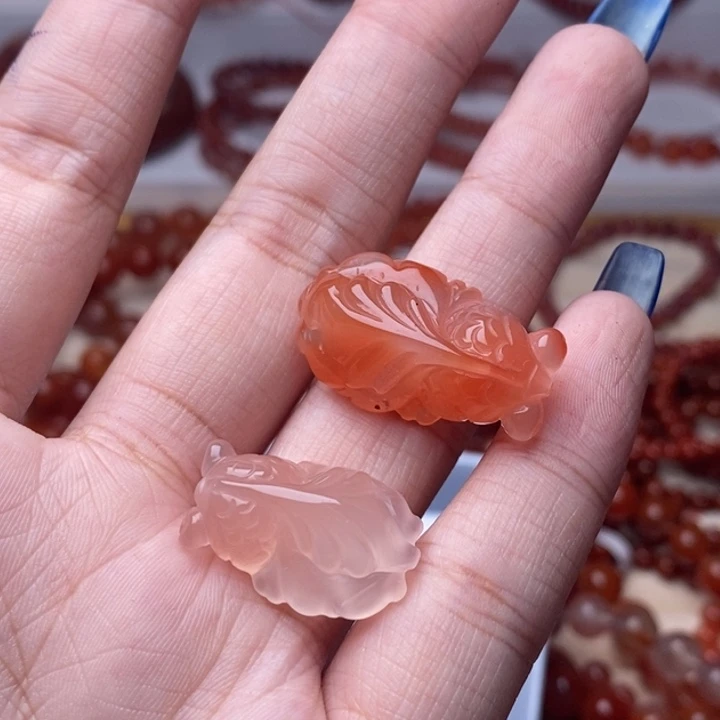 手链未镶嵌南红玛瑙明*50