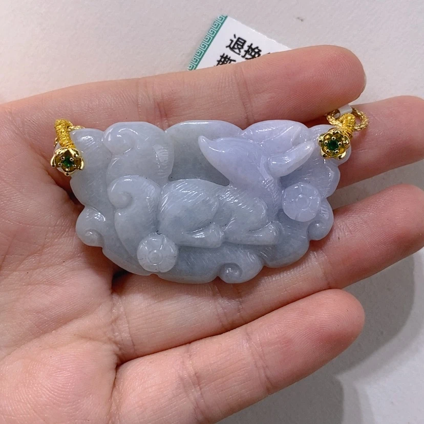 【闪购商品】翡翠未镶嵌颈饰吊坠