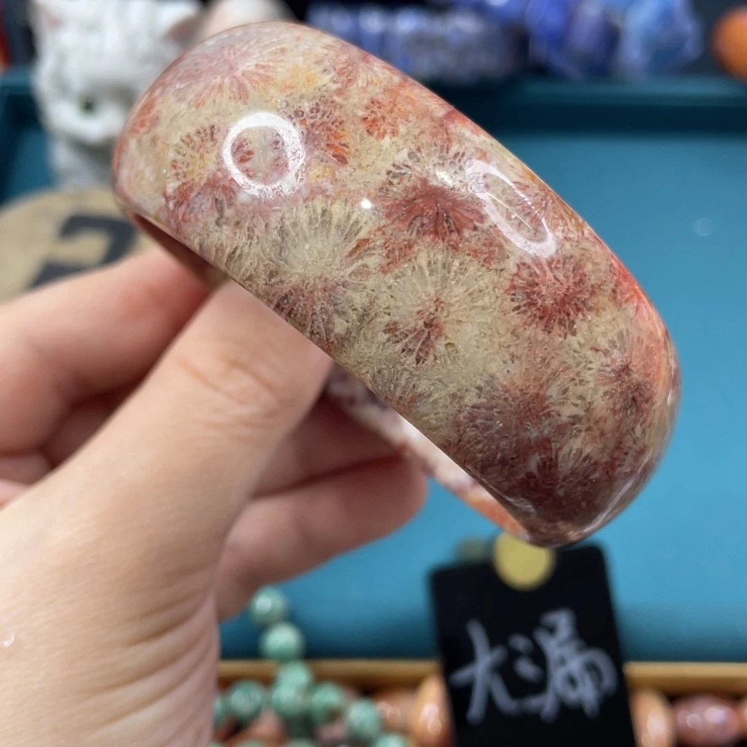 未镶嵌手镯硅化玉