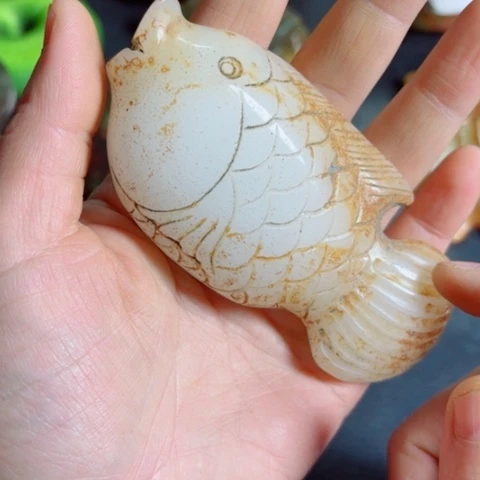 白玉菩提把件一个一个