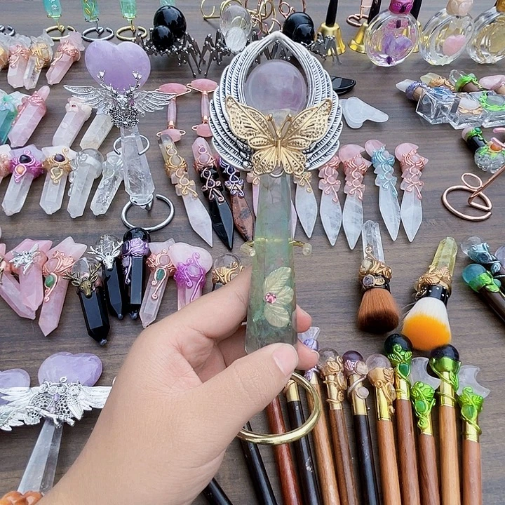 喵***^未镶嵌珠宝半成品水晶水晶