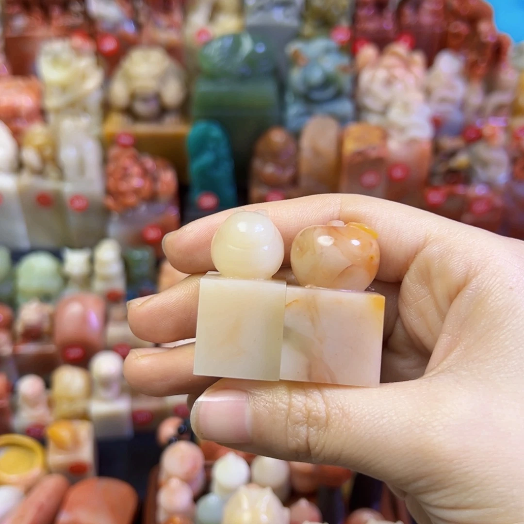 昌化石印石晗****博手工篆刻