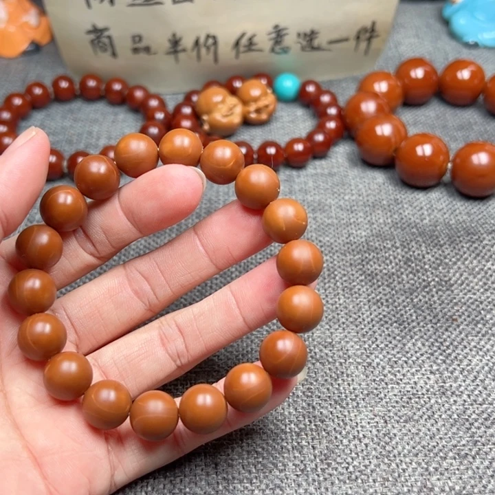 一***1手串橄榄核1.2全品超小孔