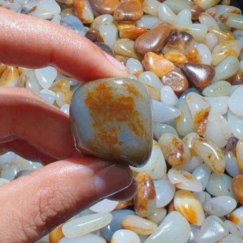 和田玉（糖玉）手链未镶嵌F**8