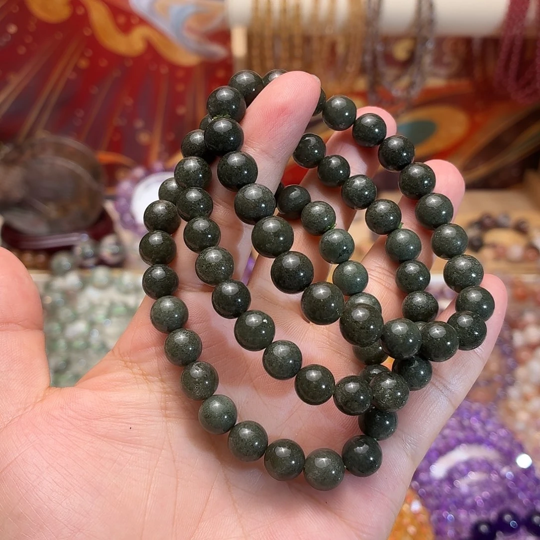 水晶手串未镶嵌绿幽灵满矿