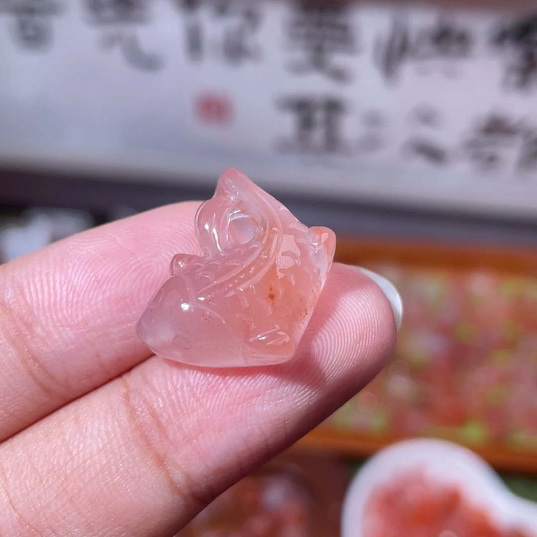 南红玛瑙未镶嵌挂件5141