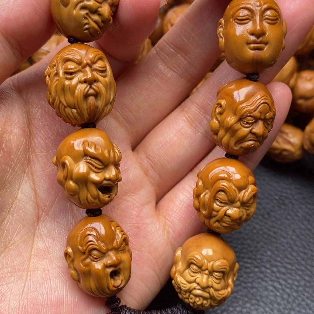 吊坠橄榄核十八罗汉精修