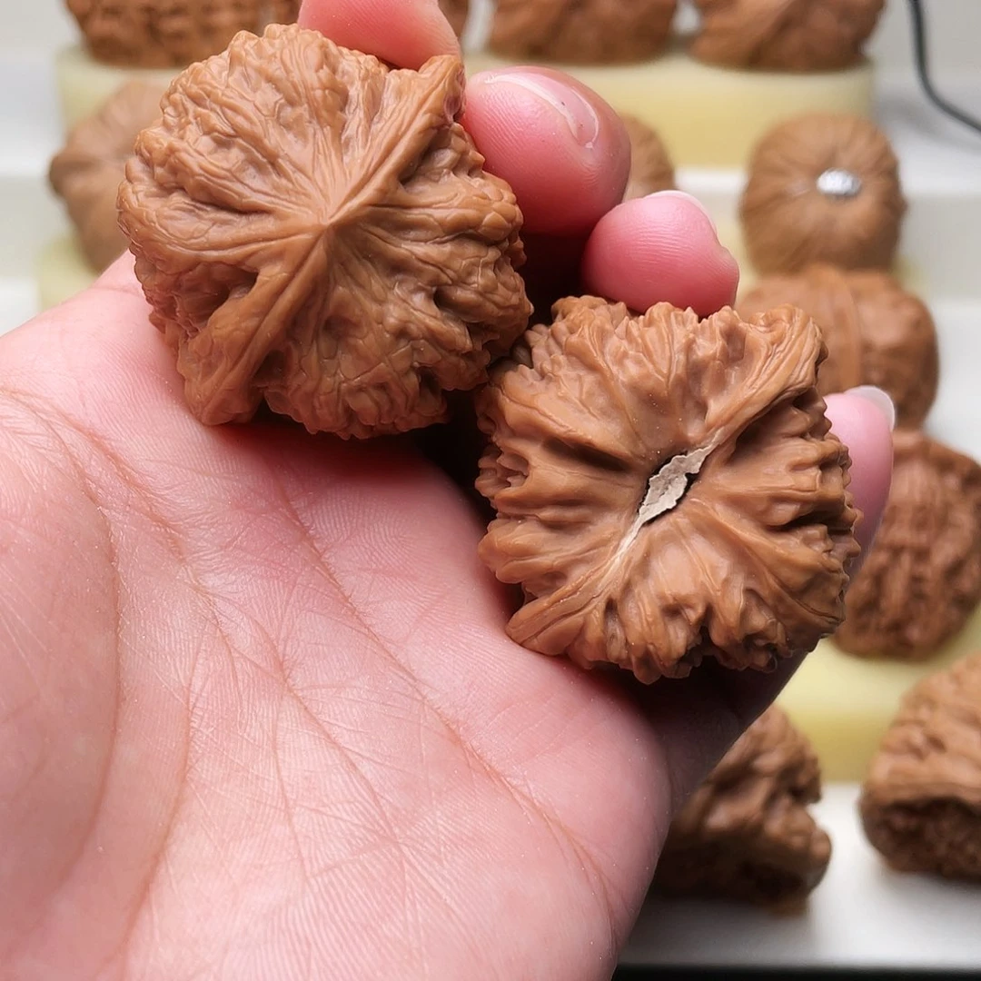 吊坠文玩核桃平谷凹底42