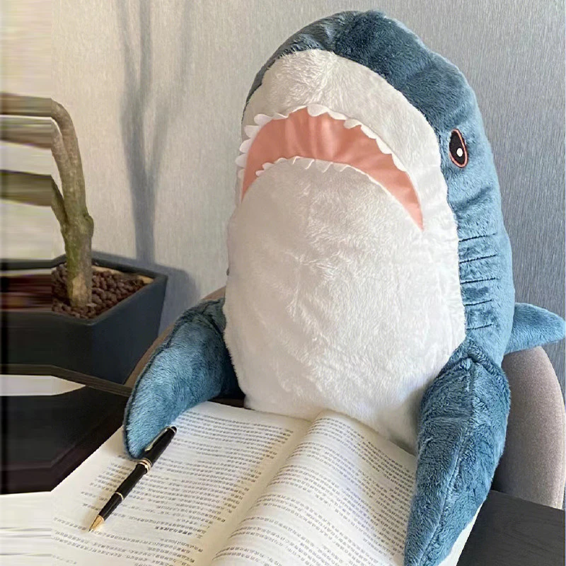 【双旦礼物】2025爆款玩具鲨鱼阿呜毛绒玩具大号娃