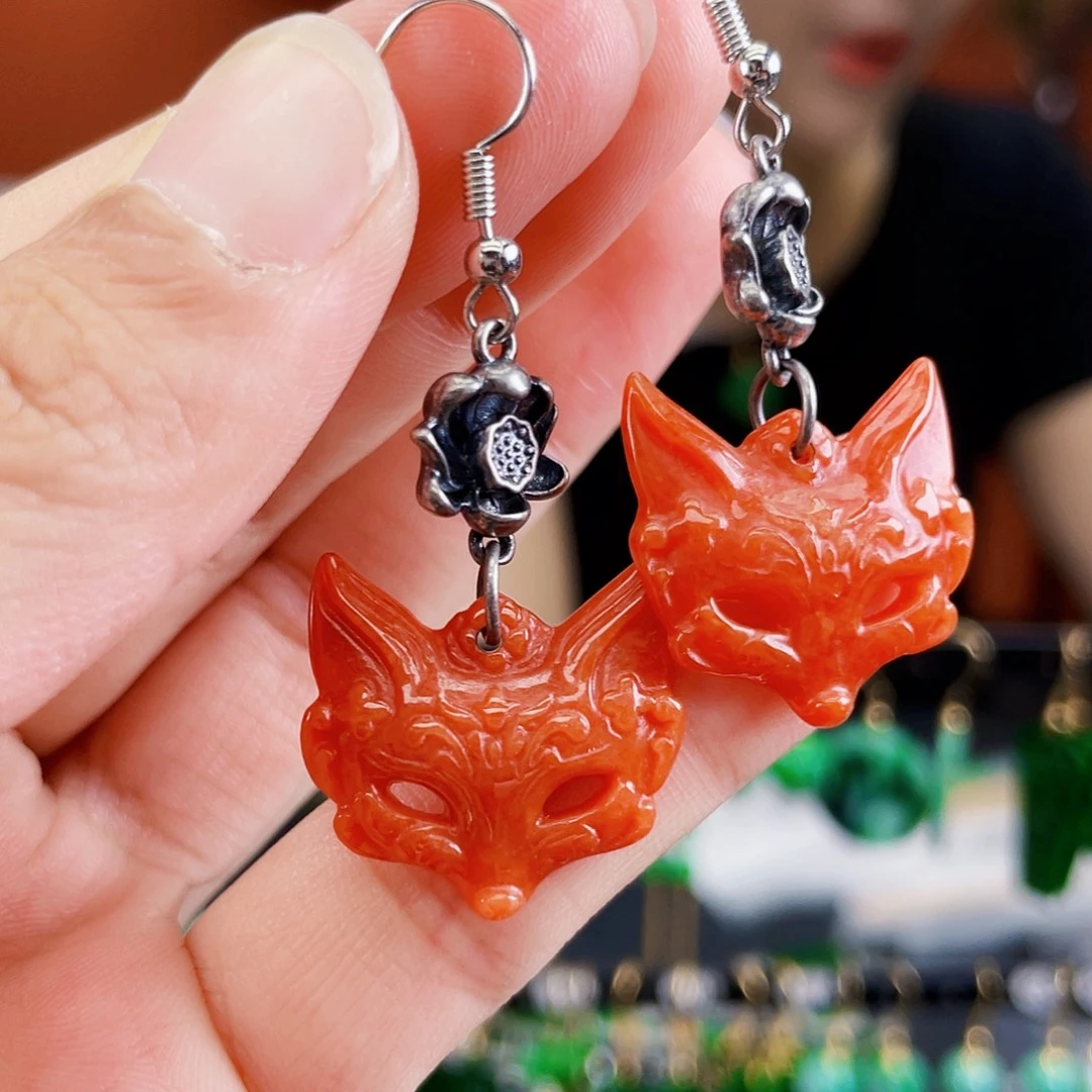 未镶嵌翡翠耳饰饰品