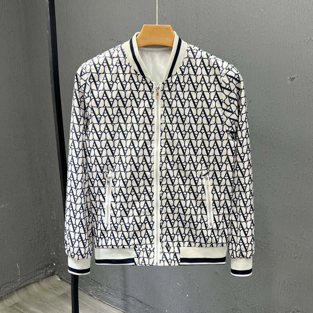 利尼科比利2025新款男士棒球服夹克春秋季个性青年休闲外套上衣