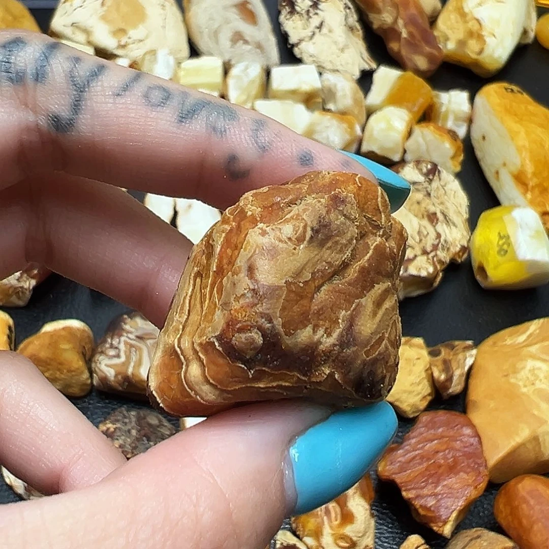 未镶嵌定制琥珀蜜蜡