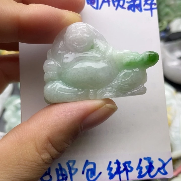 颈饰未镶嵌翡翠天然翡翠