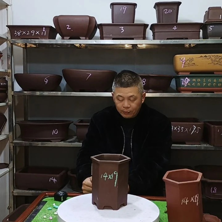 宜兴紫砂花盆花盆