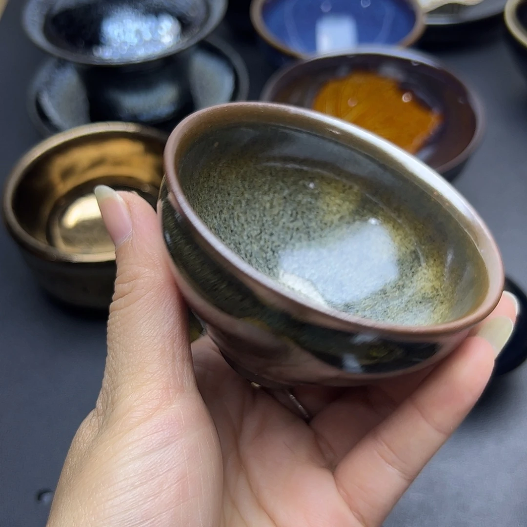 茶盏建窑建盏主人杯