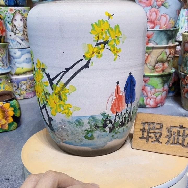 景德镇艺术手绘作品