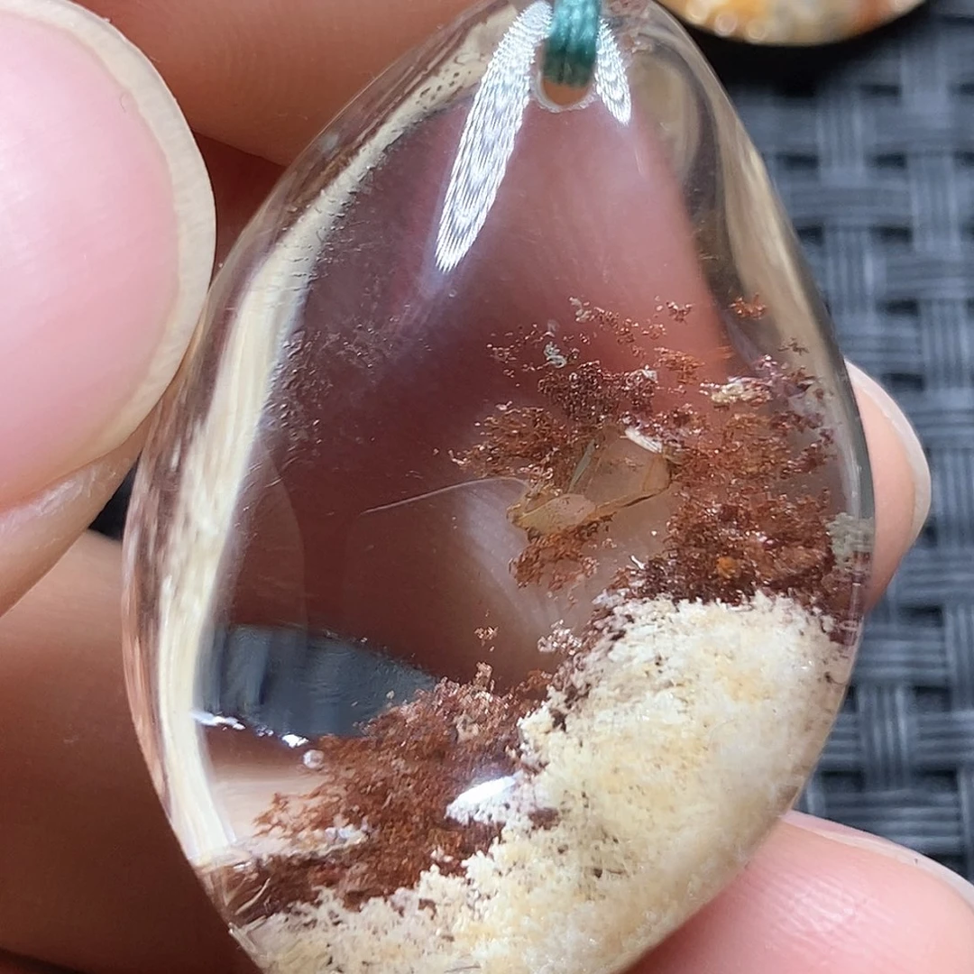 水晶颈饰未镶嵌?****天然水晶项链吊坠