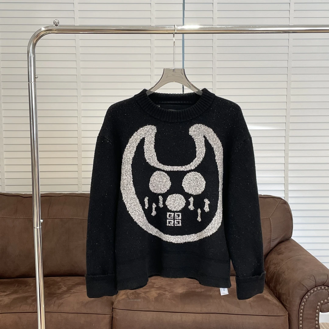 Givenchy联名Chito熊猫毛衣/os s码/99新/女5418