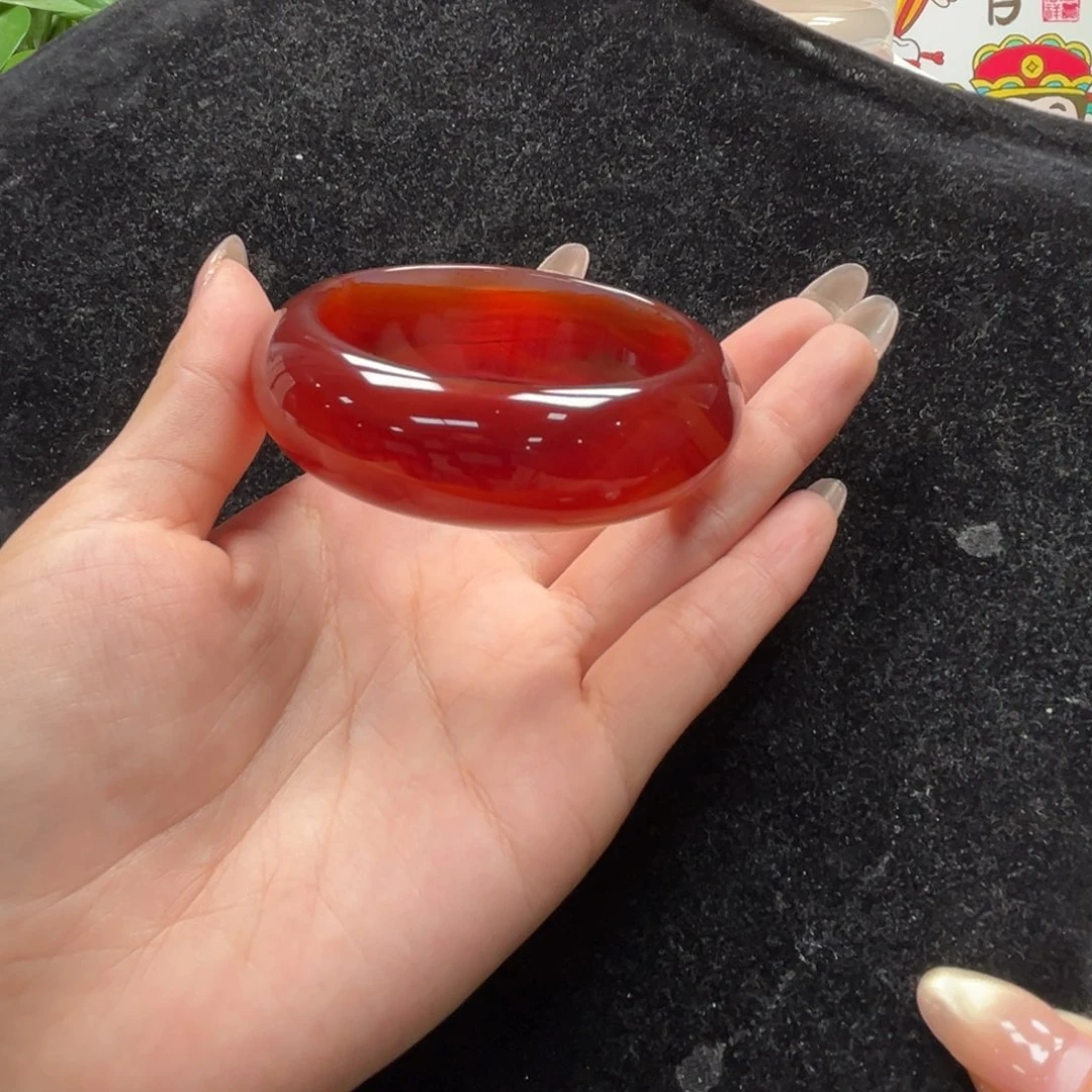 手镯玛瑙/玉髓未镶嵌随**惯