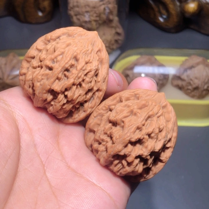 文玩核桃把件39麦虎