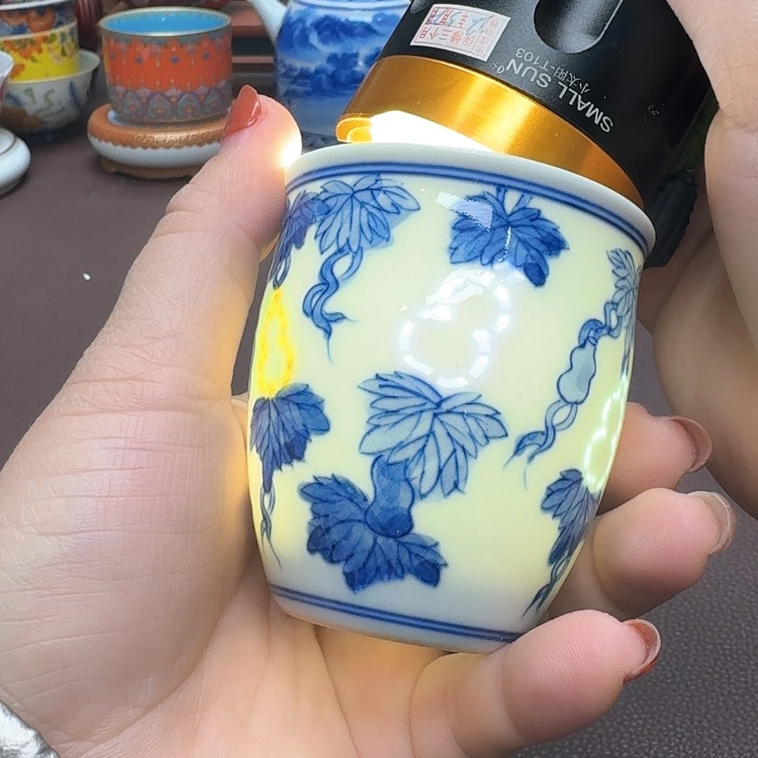 瓷片景德镇仿古手工制作精品展示