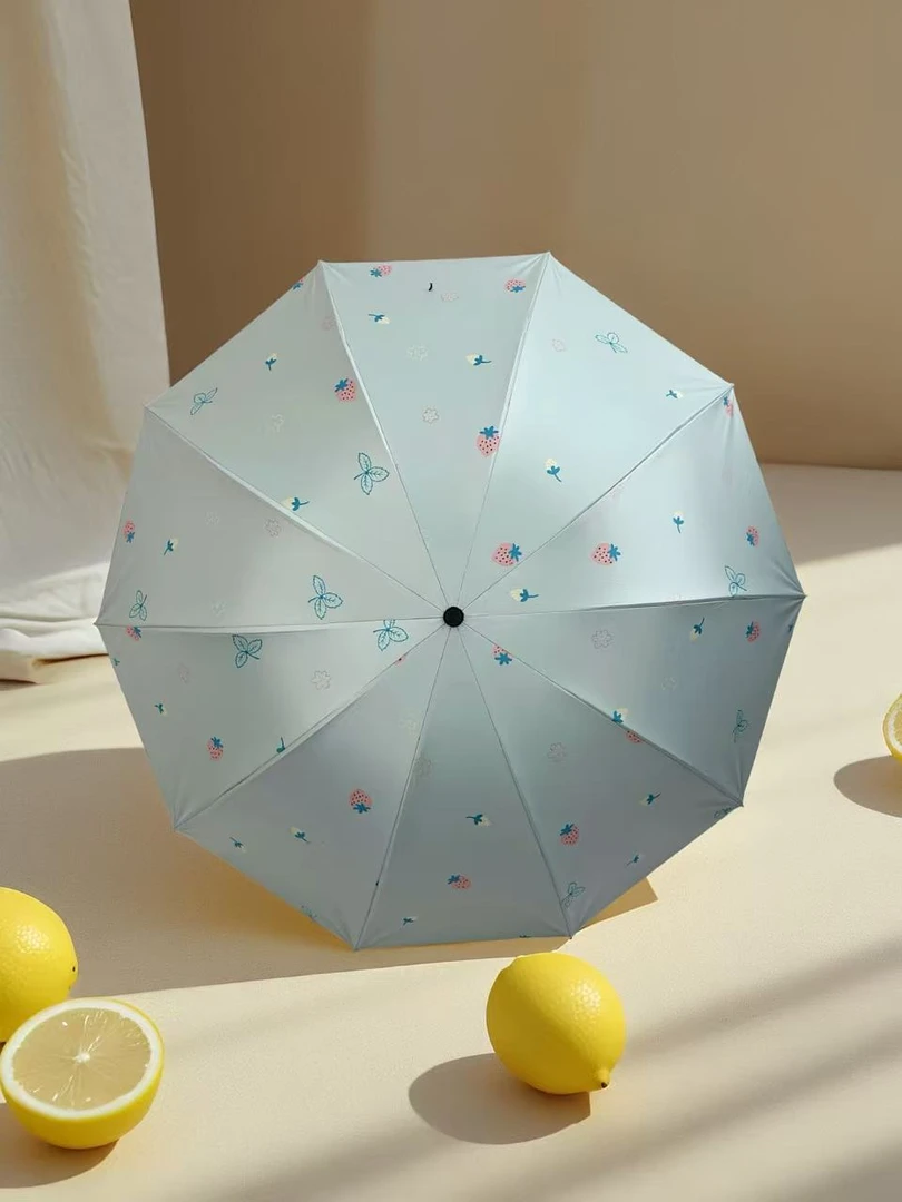 加大加固晴雨两用防晒遮阳防紫外线手动折叠太阳伞