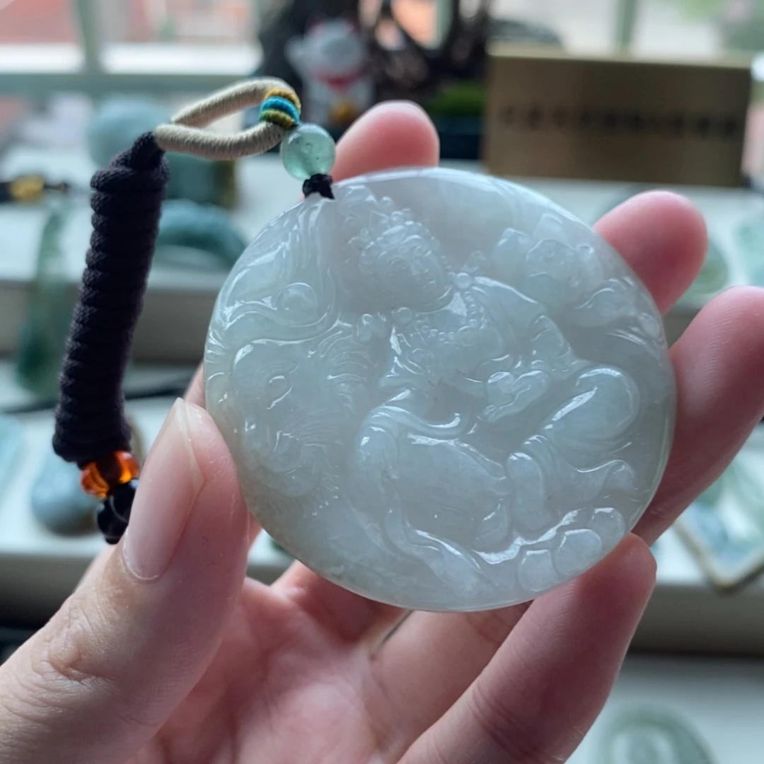 【闪购商品】颈饰未镶嵌翡翠天然缅甸A货翡翠