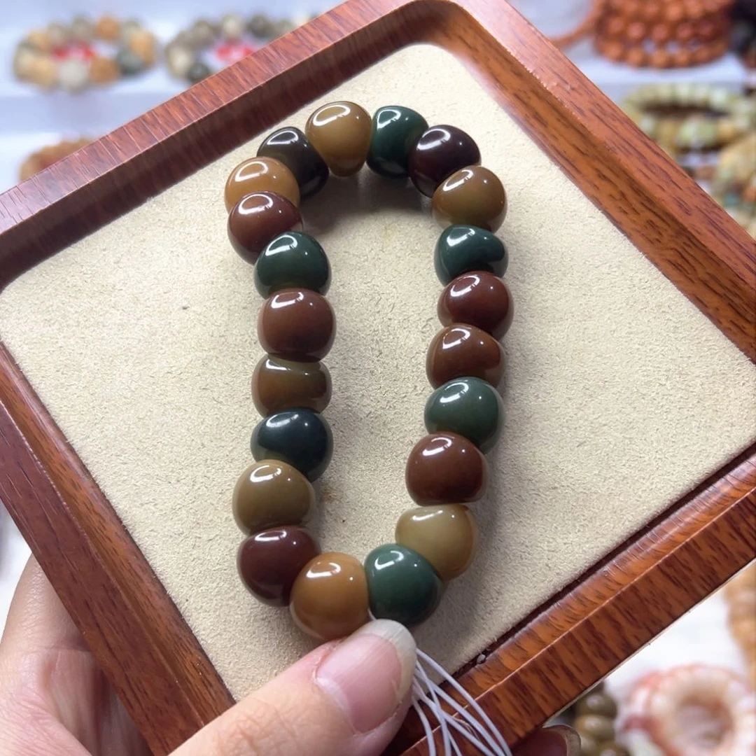 菩提根/象牙果手串✿*牋蒜瓣大肠