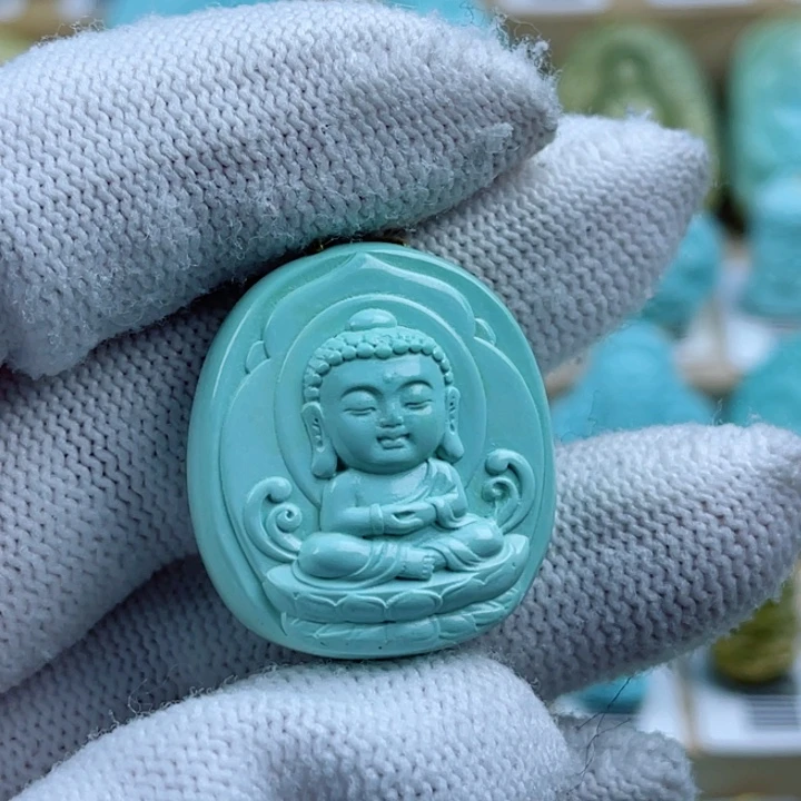 绿松石未镶嵌珠宝奇石