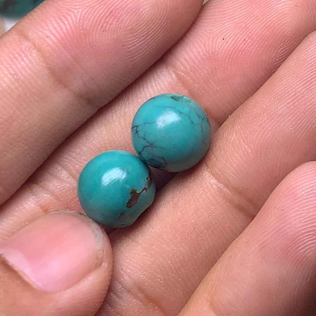 玻璃颈饰藏传小元素